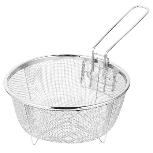 Frying basket with handle deep - frying,