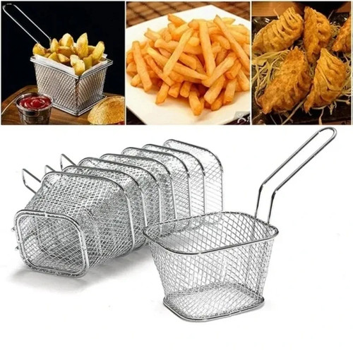 French fries basket stainless - basket,