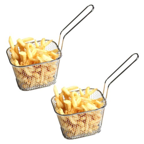 Pcs mini square fry baskets - fry,