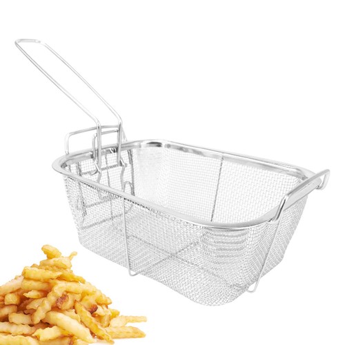 Stainless steel wire fryer - stainless,