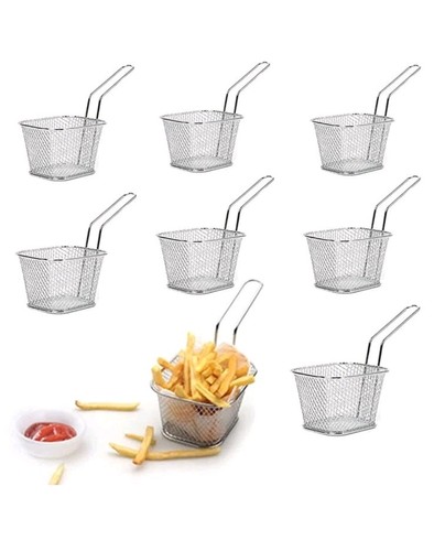 8pcs mini square - mini, fry