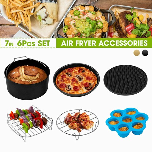 6pcs air fryer accessories - 7",