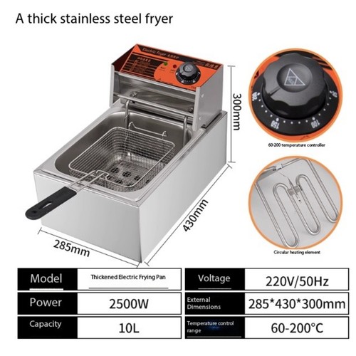 Commercial deep fryer for - commercial,